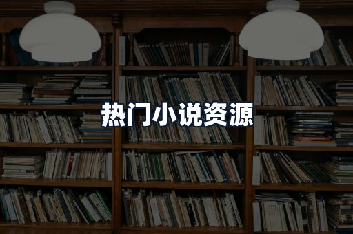热门小说资源